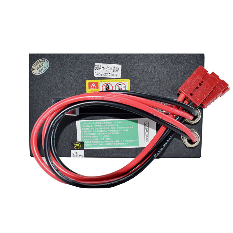 MT15 24V 60AH लिथियम आयन बैटरी पैक 262*155*187mm पैलेट ट्रक के लिए