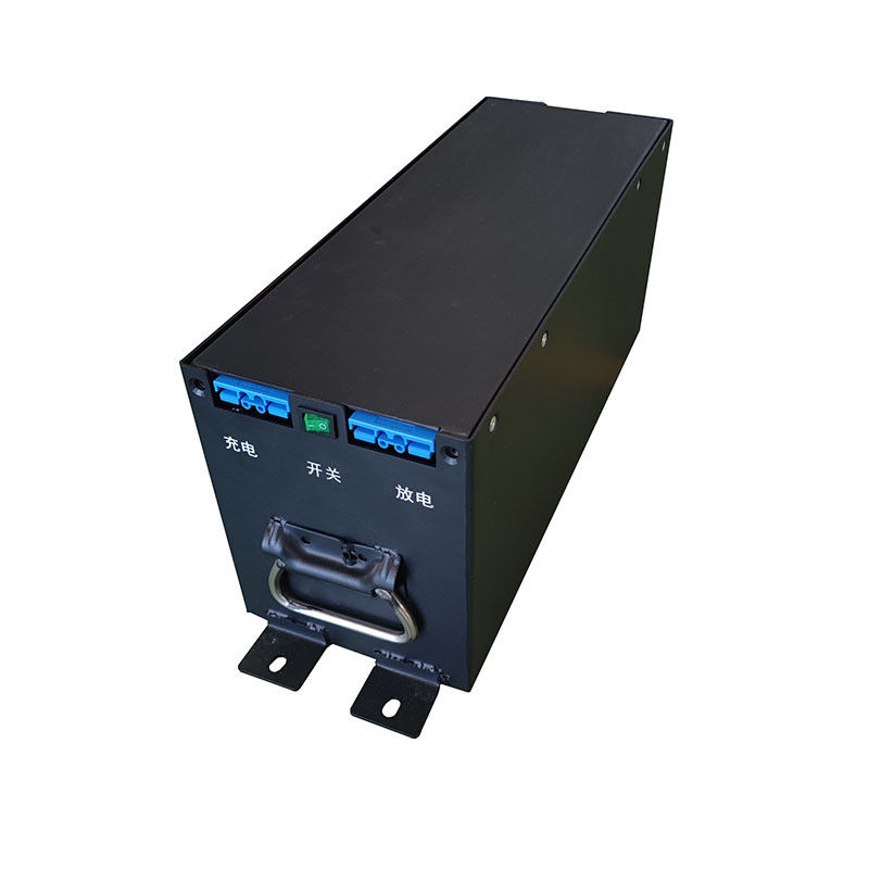 लंबे समय तक चलने वाली 48V 40AH लिथियम आयन फोर्कलिफ्ट बैटरी 165x205x480MM फोर्कलिफ्ट ट्रैक्शन बैटरी