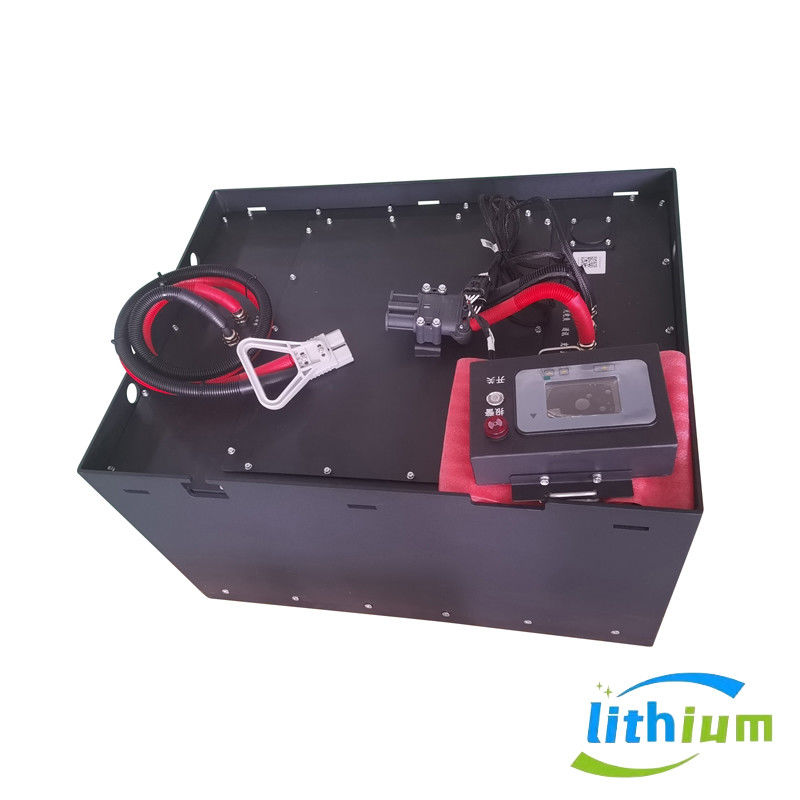 51.2V 346ah लिथियम लोहा फोर्कलिफ्ट बैटरी बैटरी भंडारण बैटरी चार्जर के साथ 830X630X465mm
