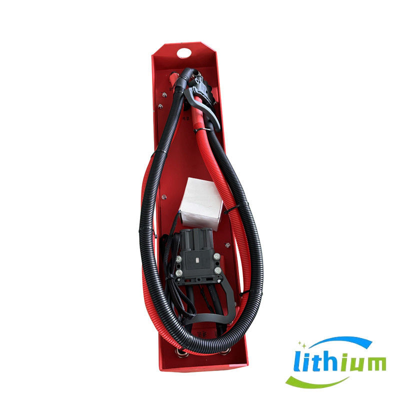 24V, 25.6V, 48V, 80V, 100ah, 200ah, 300ah फोर्कलिफ्ट लिथियम बैटरी 4000 जीवन चक्र के साथ