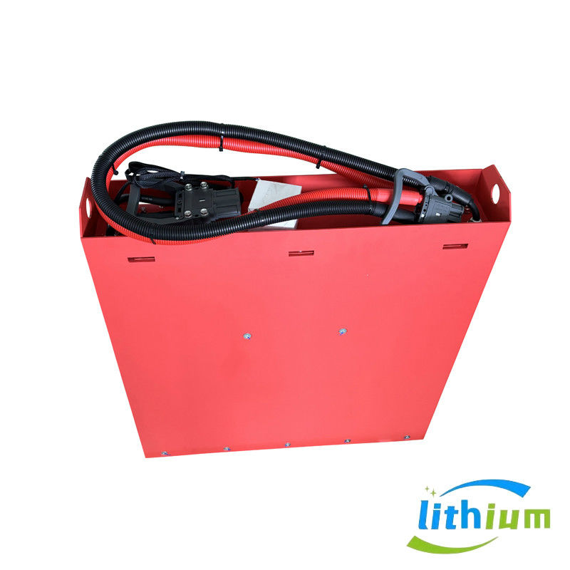 24V, 25.6V, 48V, 80V, 100ah, 200ah, 300ah फोर्कलिफ्ट लिथियम बैटरी 4000 जीवन चक्र के साथ