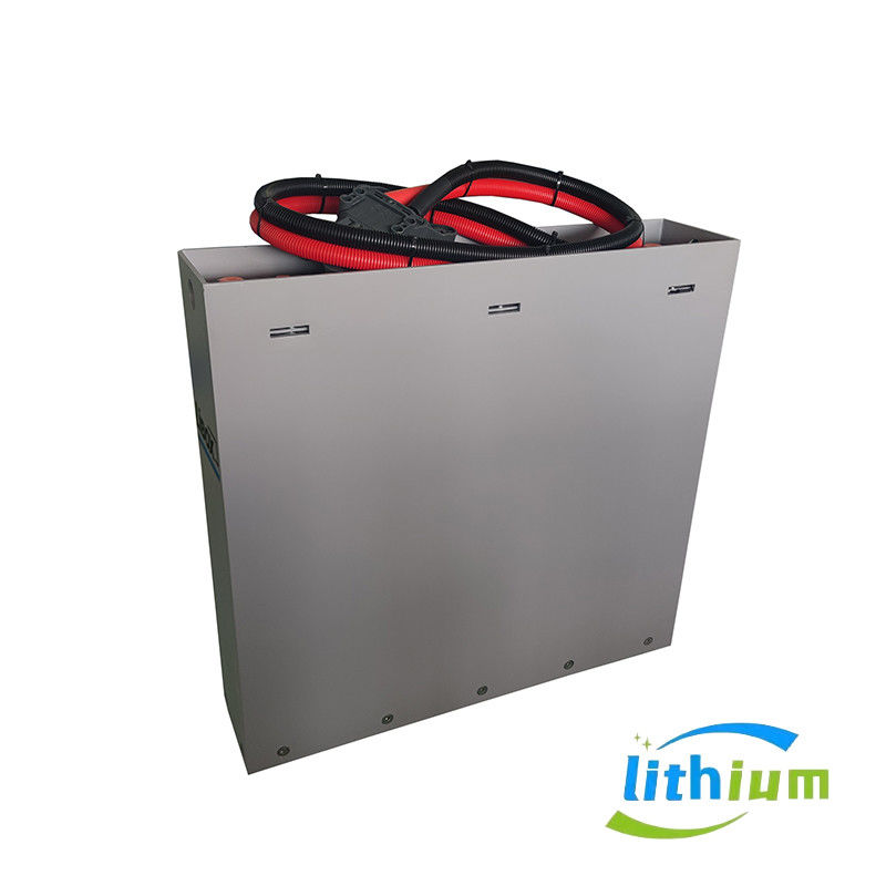 230Ah Lifepo4 लिथियम आयन बैटरी फोर्कलिफ्ट बैटरी 24V 25.6V बीएमएस और चार्जर के साथ